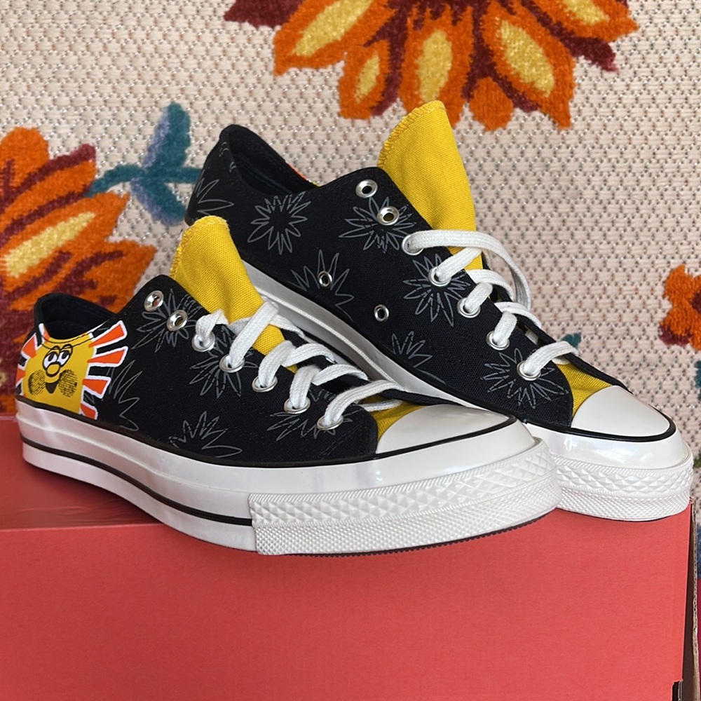 Converse 172825C
CHUCK TAYLOR 70 OX
BLACK/AMARILLO/BOLD MANDARIN
WMNS sneakers - Picture 8 of 16